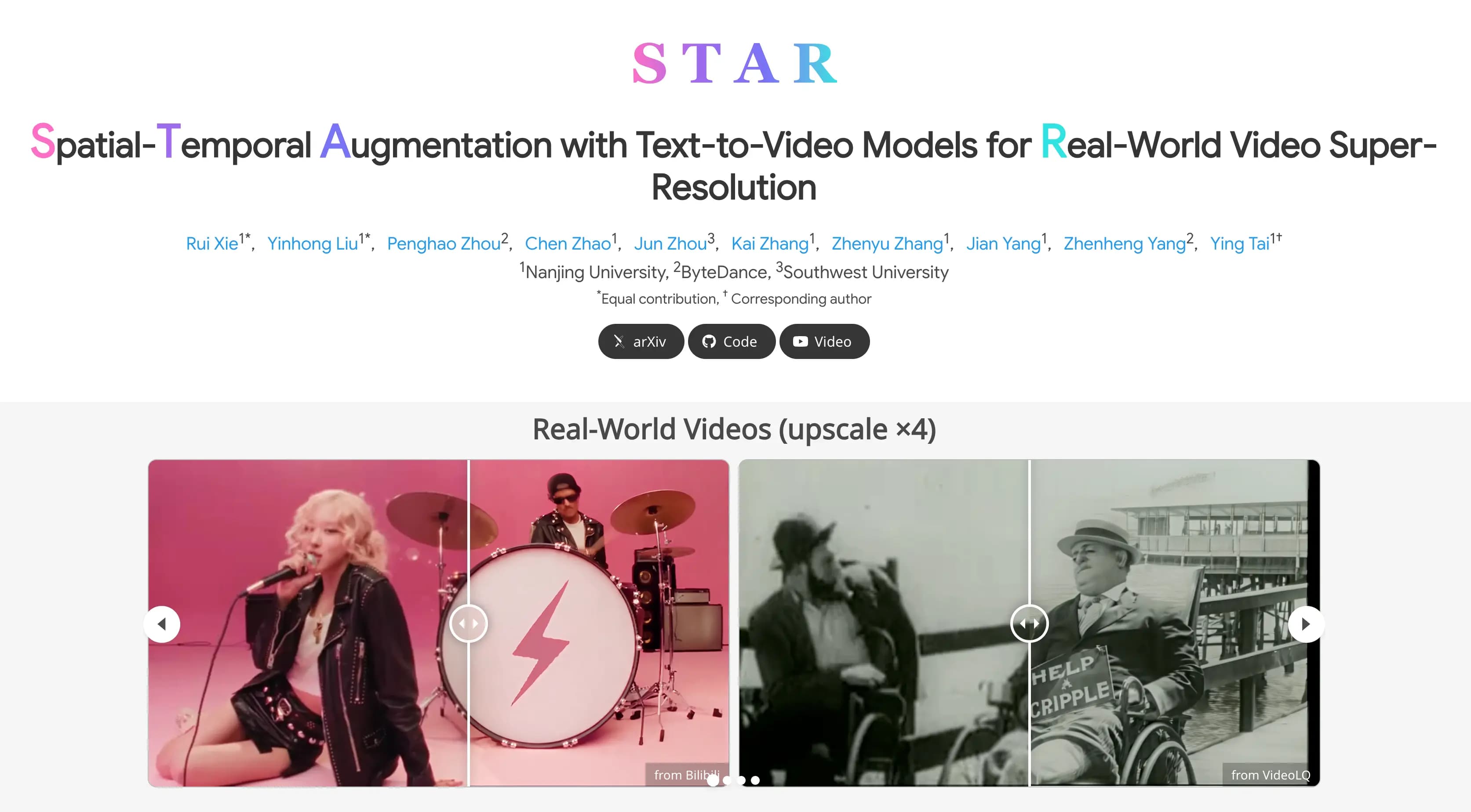 STAR: AI-Powered Video Super-Resolution for Sharper, High-Quality Upscaling