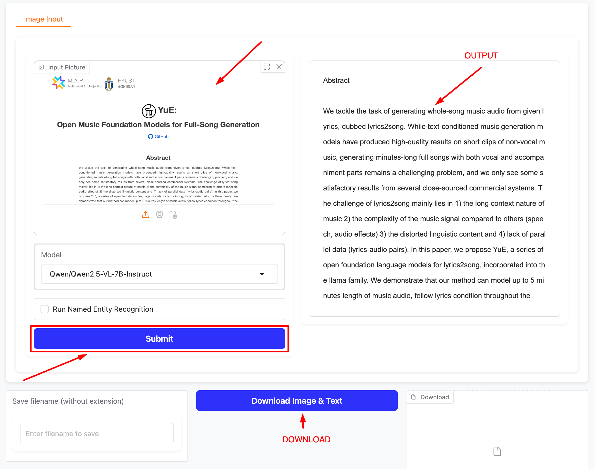 Caracal AI Text Recognition